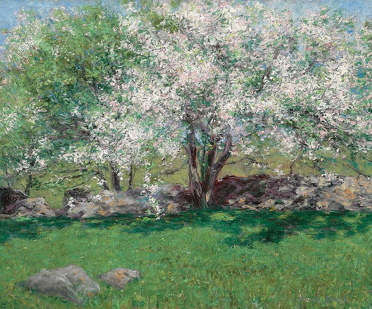 Pommiers en fleurs – JL Breck