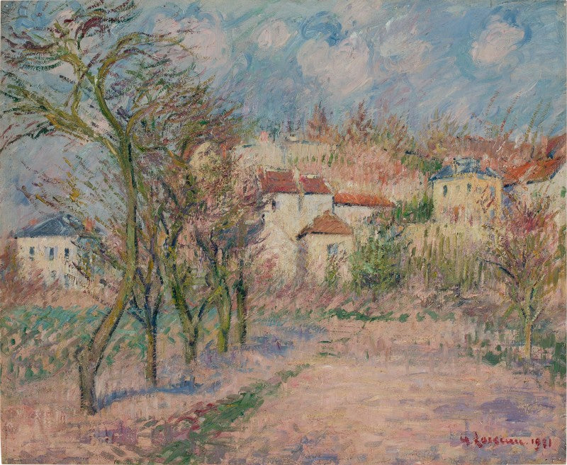 Obstgarten in Hérouville (Seine-et-Oise) - Gustave Loiseau