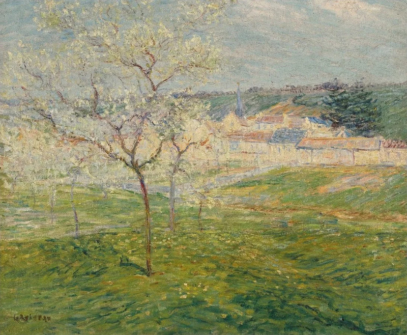 Obstgarten im Frühling - Gustave Loiseau