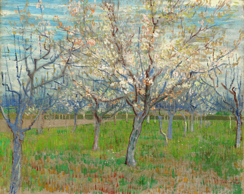 Der rosafarbene Obstgarten - Vincent van Gogh