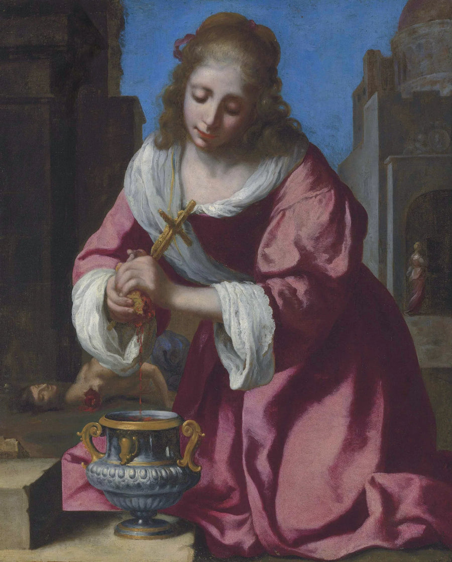 Heilige Praxedis - Johannes Vermeer