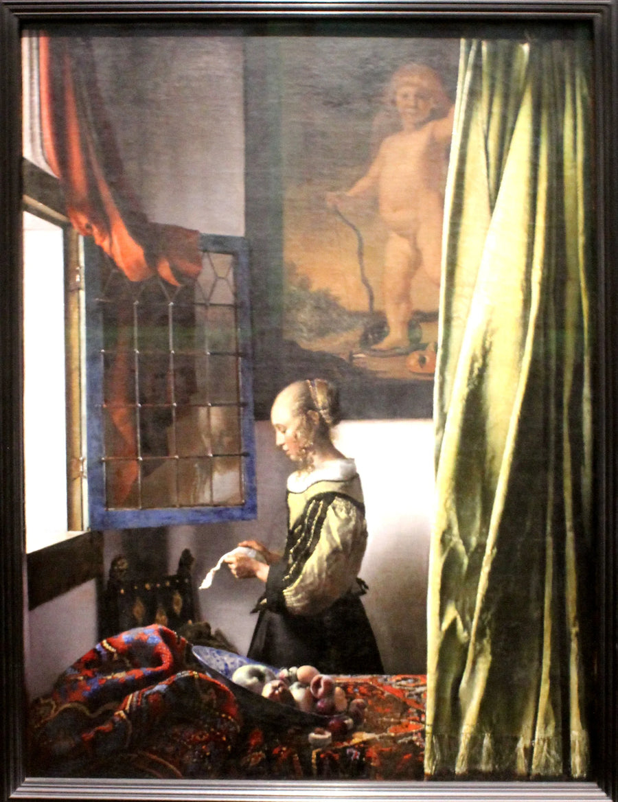 Die Lesende am Fenster - Johannes Vermeer