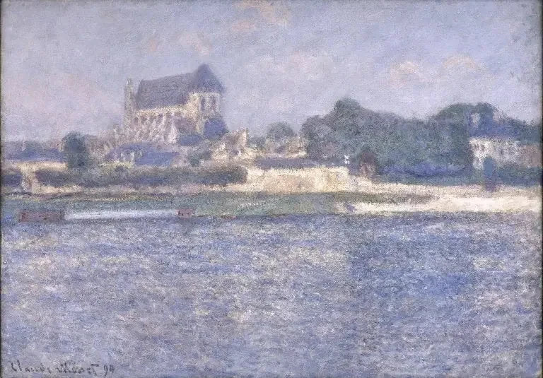 Vernon, Sonne W1386 - Claude Monet