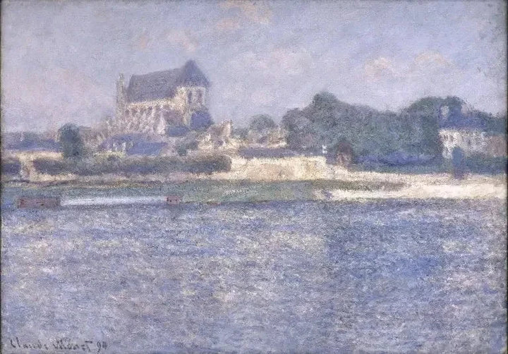 Vernon, Sonne W1386 - Claude Monet