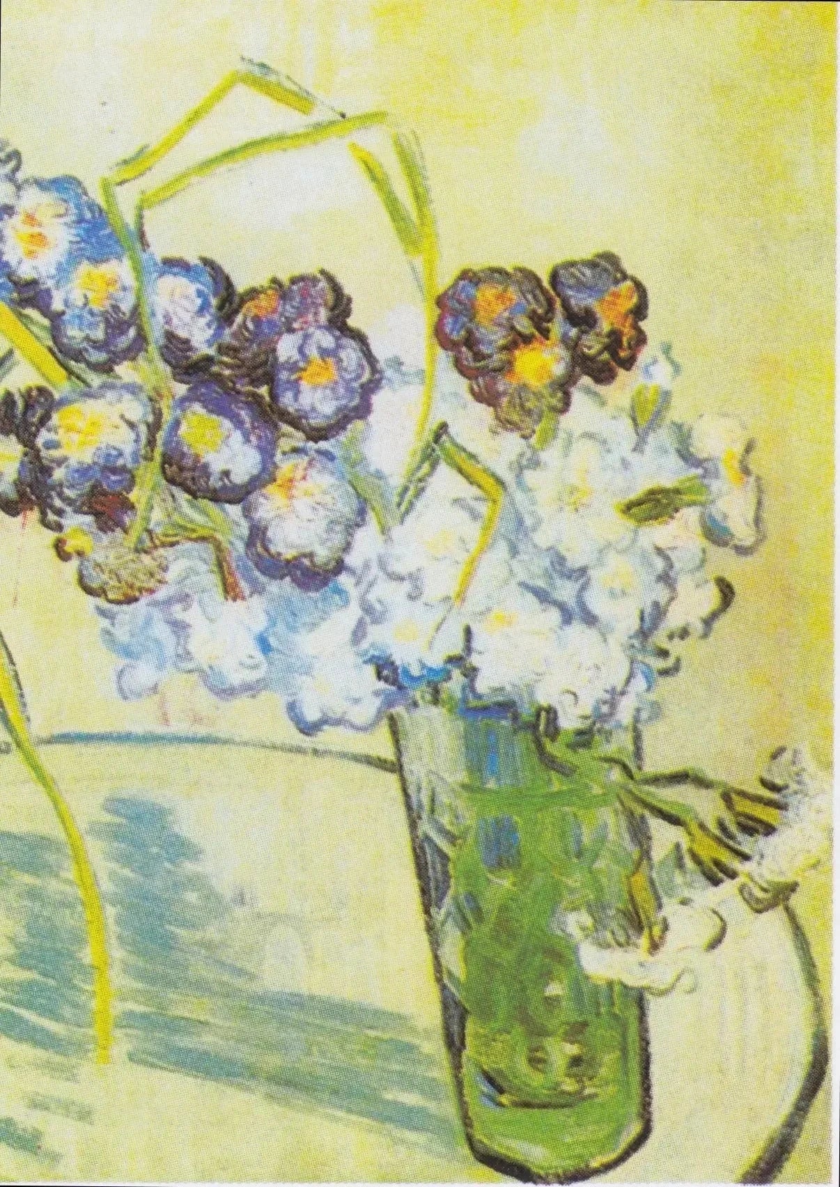 Verre aux œillets de Vincent van Gogh, 1890, collection particulière
