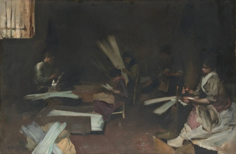 Venezianische Glasmacher - John Singer Sargent