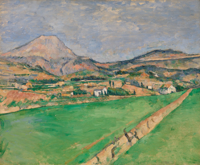 Zur Montagne Sainte-Victoire - Paul Cézanne