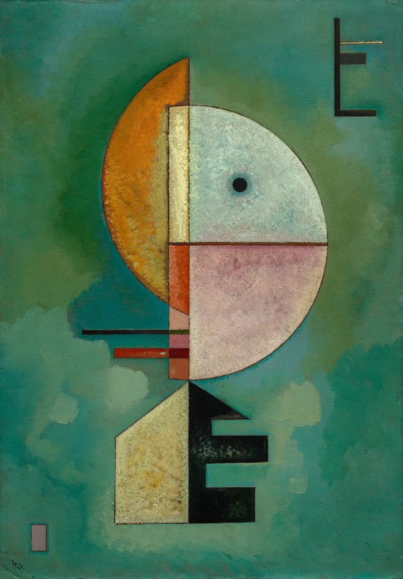 Nach oben - Vassily Kandinsky