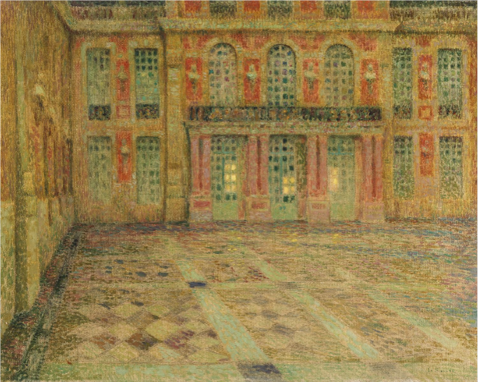 Versailles : Ehrenhof - Henri Le Sidaner