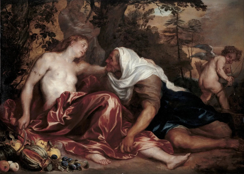 Vertumne und Pomone (Van Dyck) - Antoine van Dyck