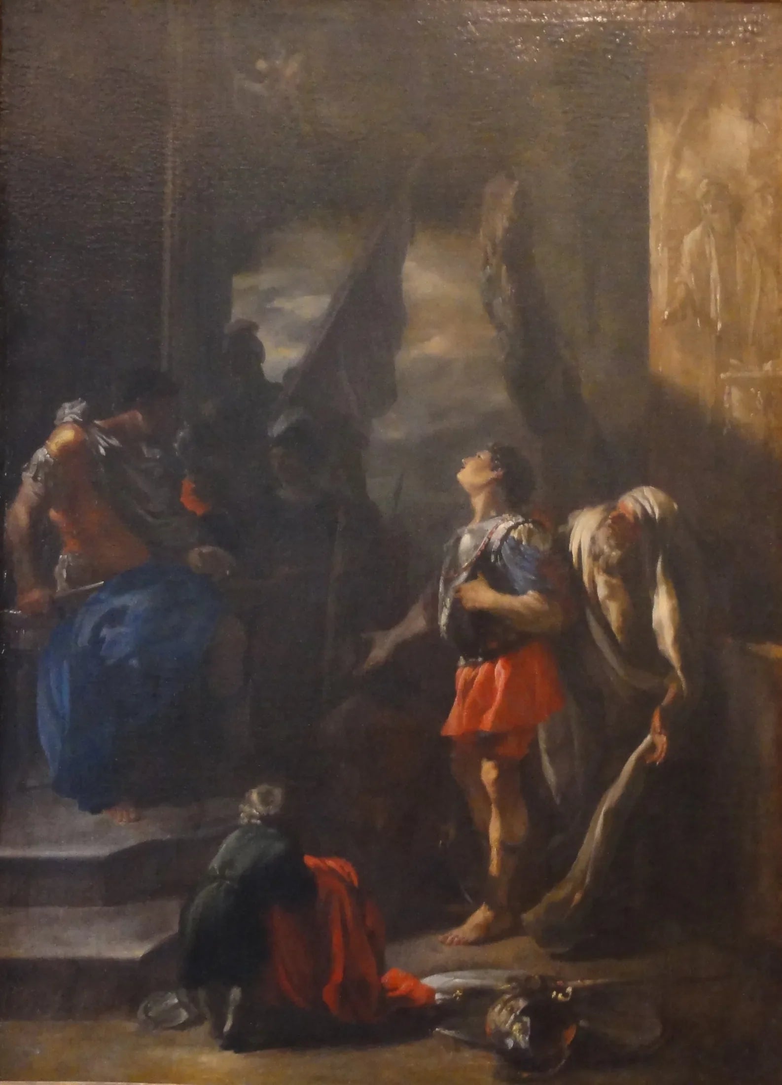 Verurteilung des Hl. Sankt Sebastian - Johann Heinrich Schönfeld image 1 reproduction artisanale de tableau