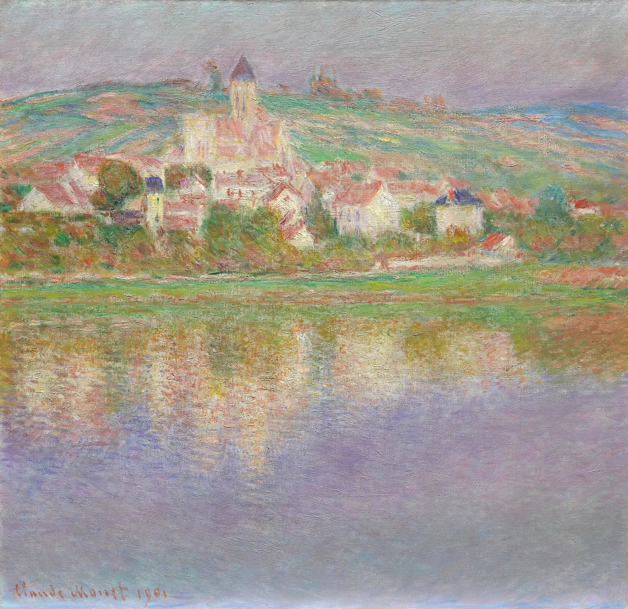 Vétheuil - Claude Monet image 1 reproduction réalisée par Alpha Reproduction