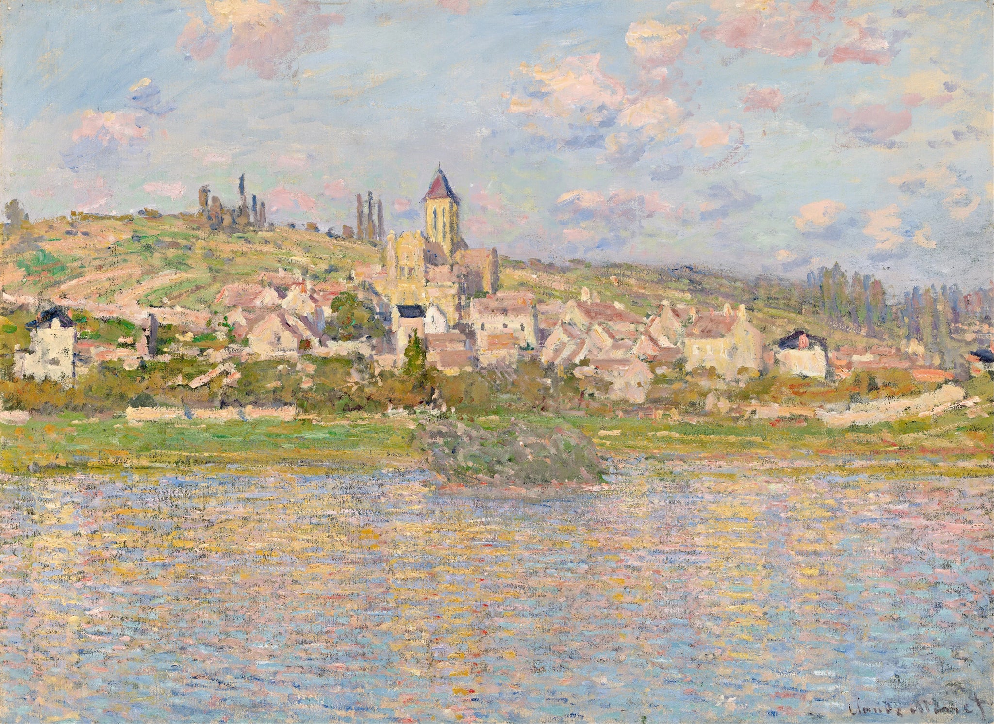 Vétheuil W533 par Claude Monet, National Gallery of Victoria