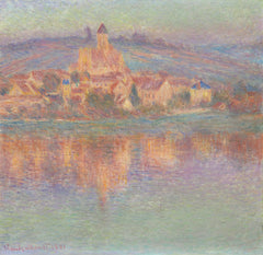 Vétheuil, Abendeffekt - Claude Monet