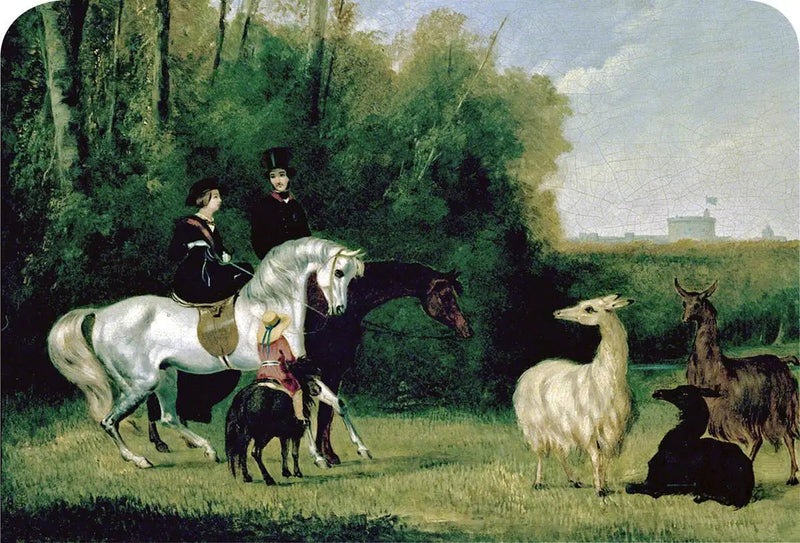 Victoria und Albert im Windsor Park - John Frederick Herring, Sr.