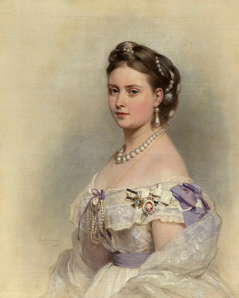 Victoria, Prinzessin Royal, Kronprinzessin von Preußen (1840-1901) - Franz Xaver Winterhalter