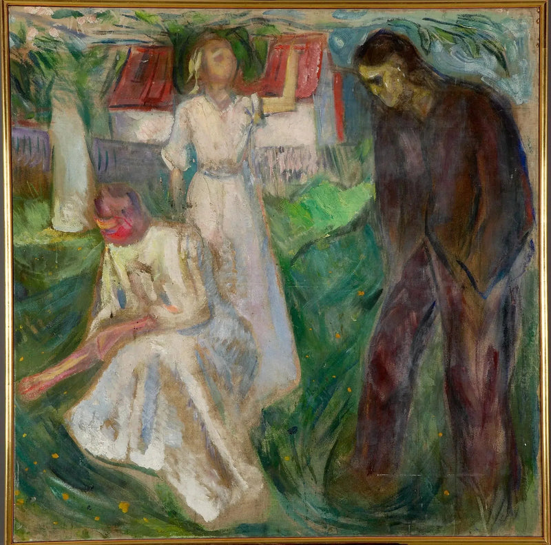 Leben: rechter Teil - Edvard Munch
