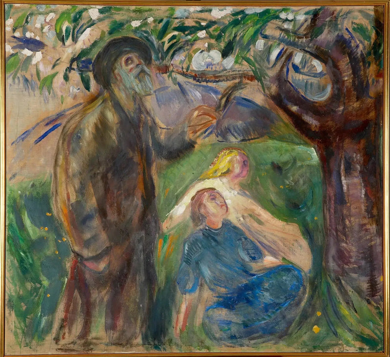 Leben: linke Seite - Edvard Munch