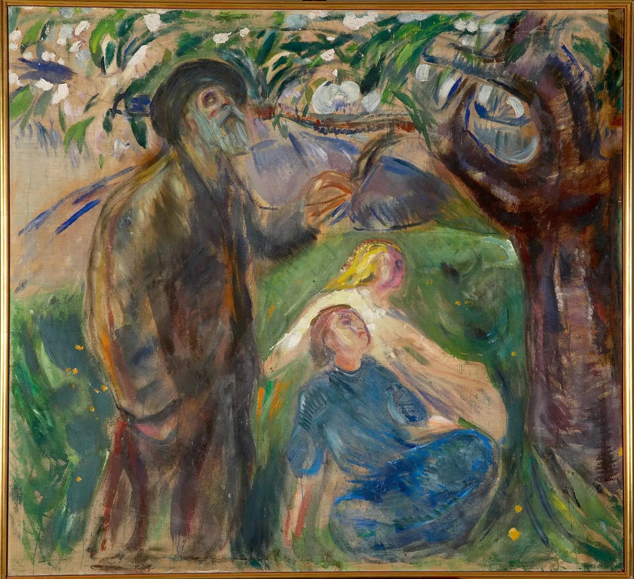 Leben: linke Seite - Edvard Munch