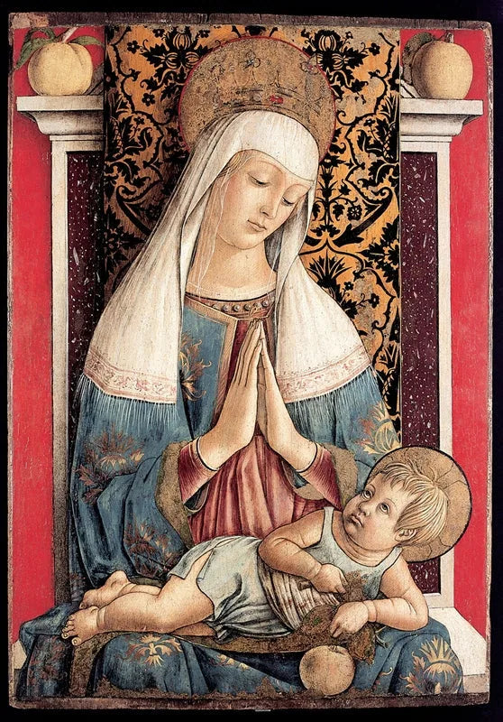 Wiege für das Kind - Carlo Crivelli
