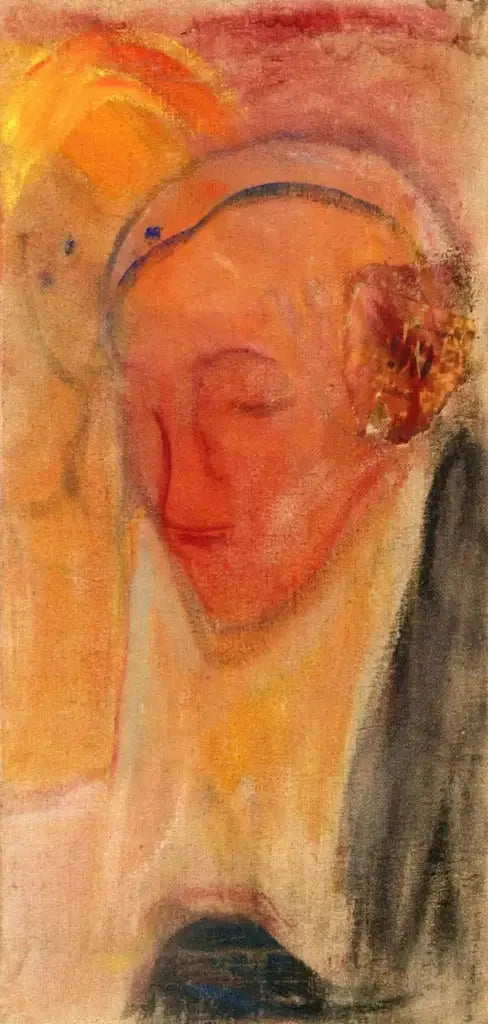 Alter bärtiger Mann - Edvard Munch