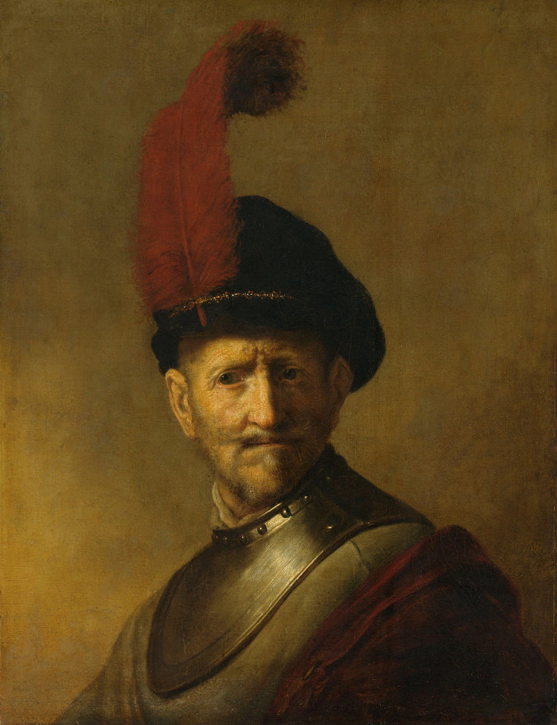 Porträt eines Mannes, vielleicht der Vater von Rembrandt, Harmen Gerritsz van Rijn - Rembrandt