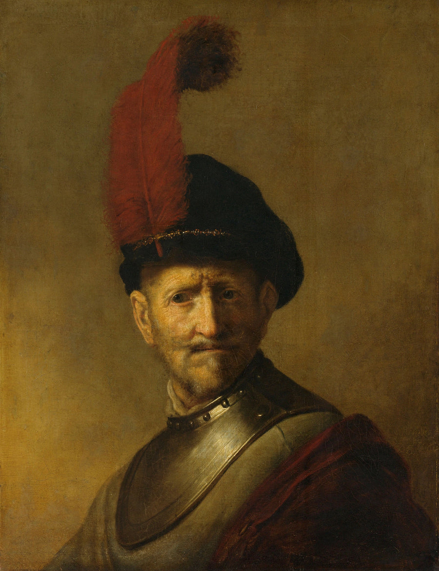 Porträt eines Mannes, vielleicht der Vater von Rembrandt, Harmen Gerritsz van Rijn - Rembrandt