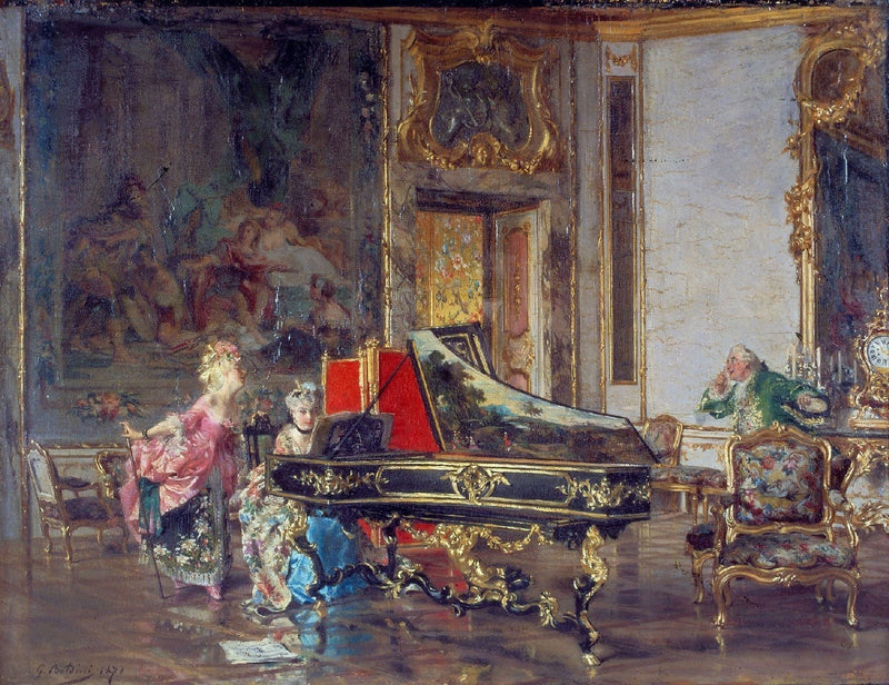 Altes Lied (I) - Giovanni Boldini