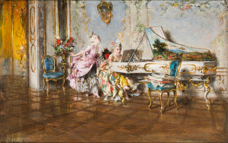 Alte Lied (II) - Giovanni Boldini