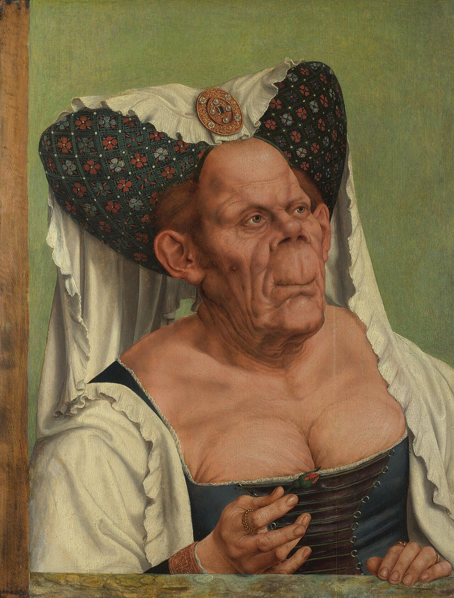 Groteske alte Frau - Quentin Metsys