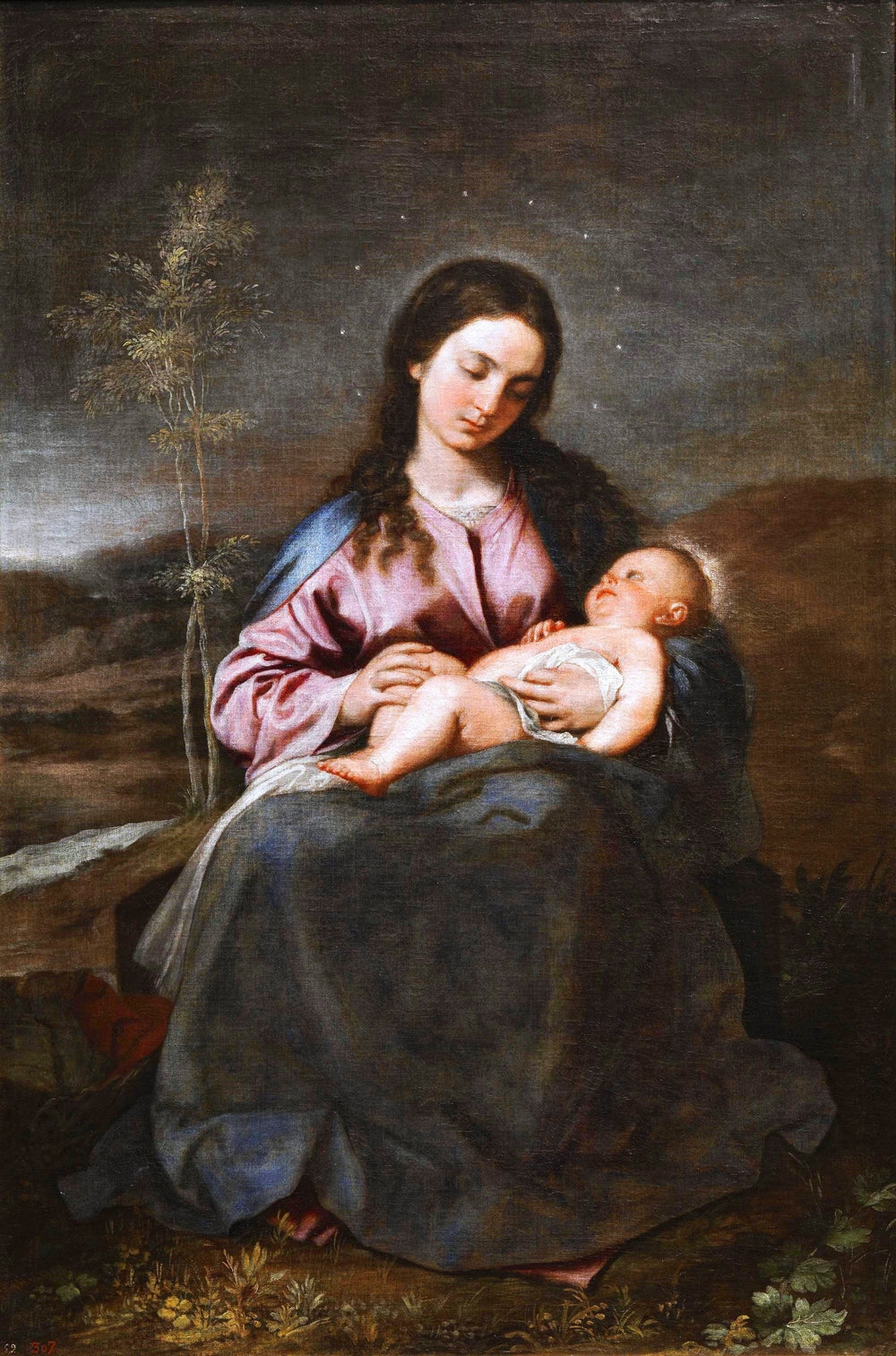 Vierge à l'enfant - Alonso Cano image 1 copie peinte à la main à l’huile