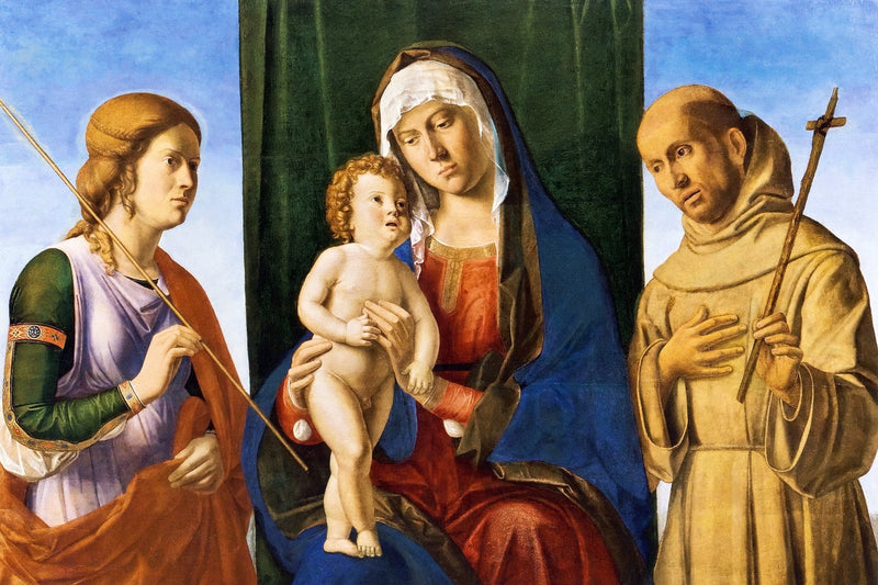 Jungfrau mit Kind und Heiligen - Cima da Conegliano