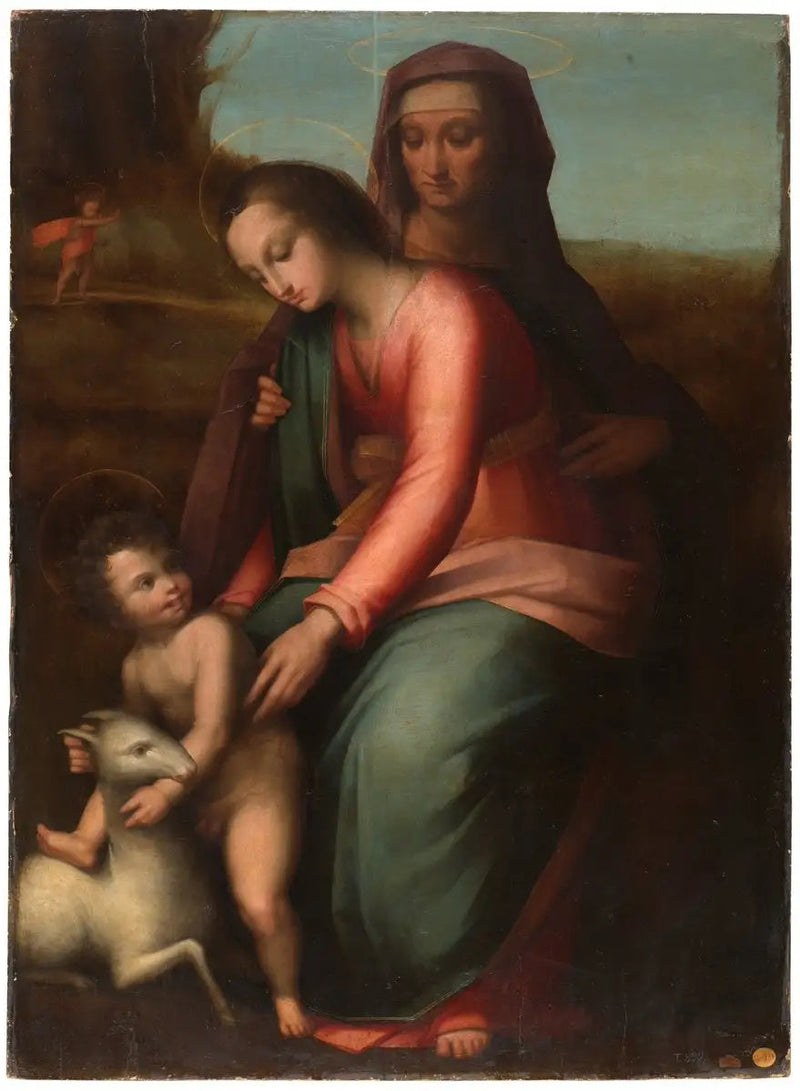 Jungfrau mit dem Kind und der heiligen Anna - Leonardo da Vinci