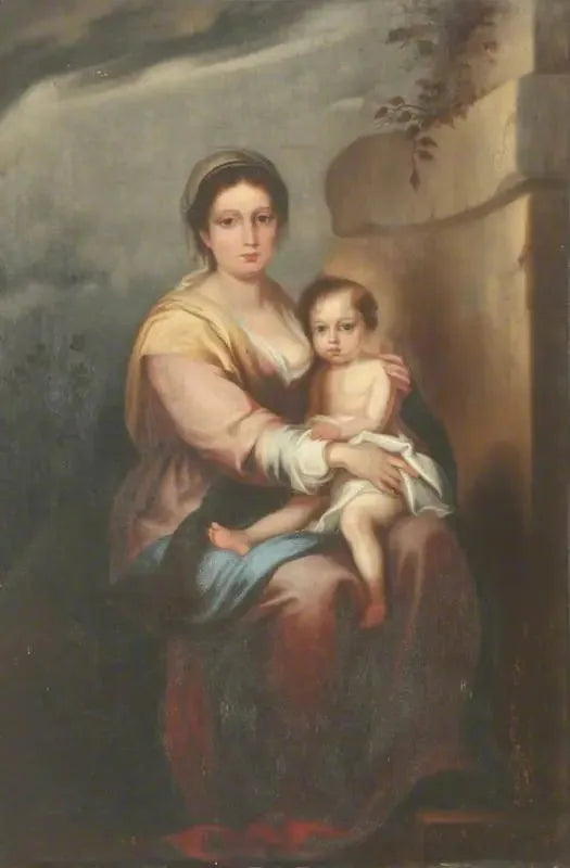 Jungfrau mit Kind - Bartolomé Esteban Murillo