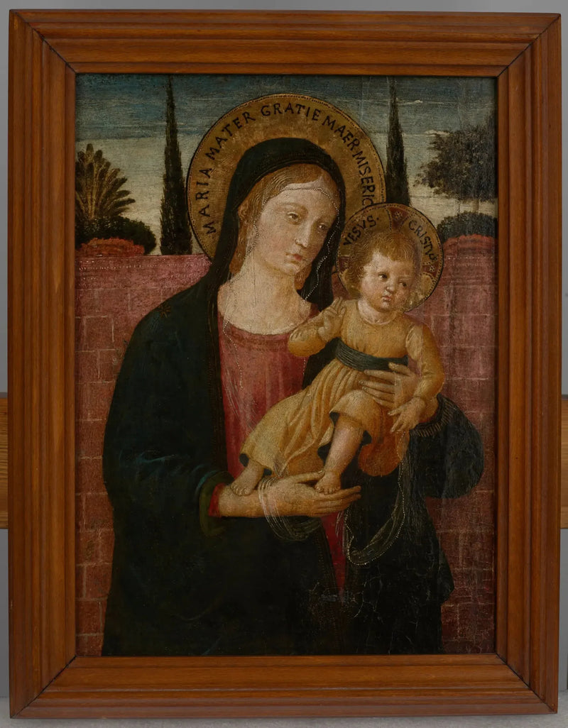Jungfrau mit Kind - Benozzo Gozzoli