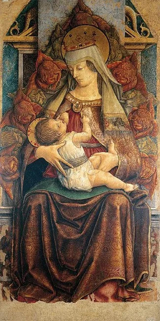 Jungfrau mit Kind - Carlo Crivelli