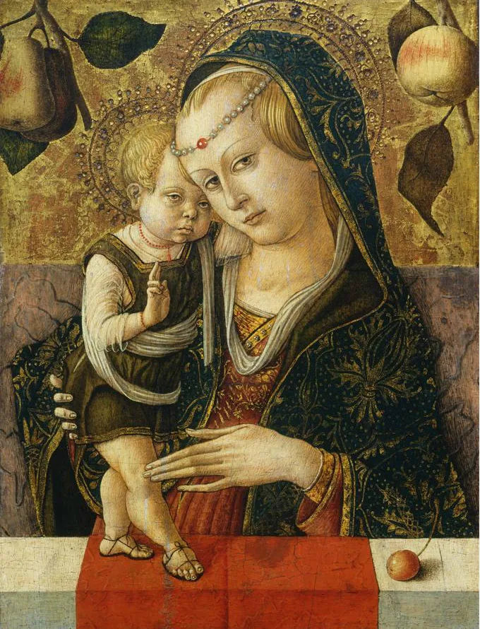 Jungfrau mit Kind - Carlo Crivelli