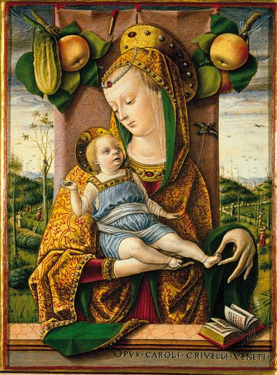 Jungfrau mit Kind - Carlo Crivelli
