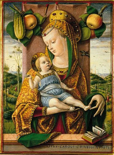 Jungfrau mit Kind - Carlo Crivelli