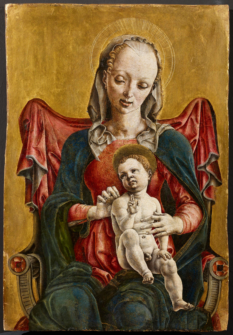 Jungfrau mit Kind - Cosmè Tura