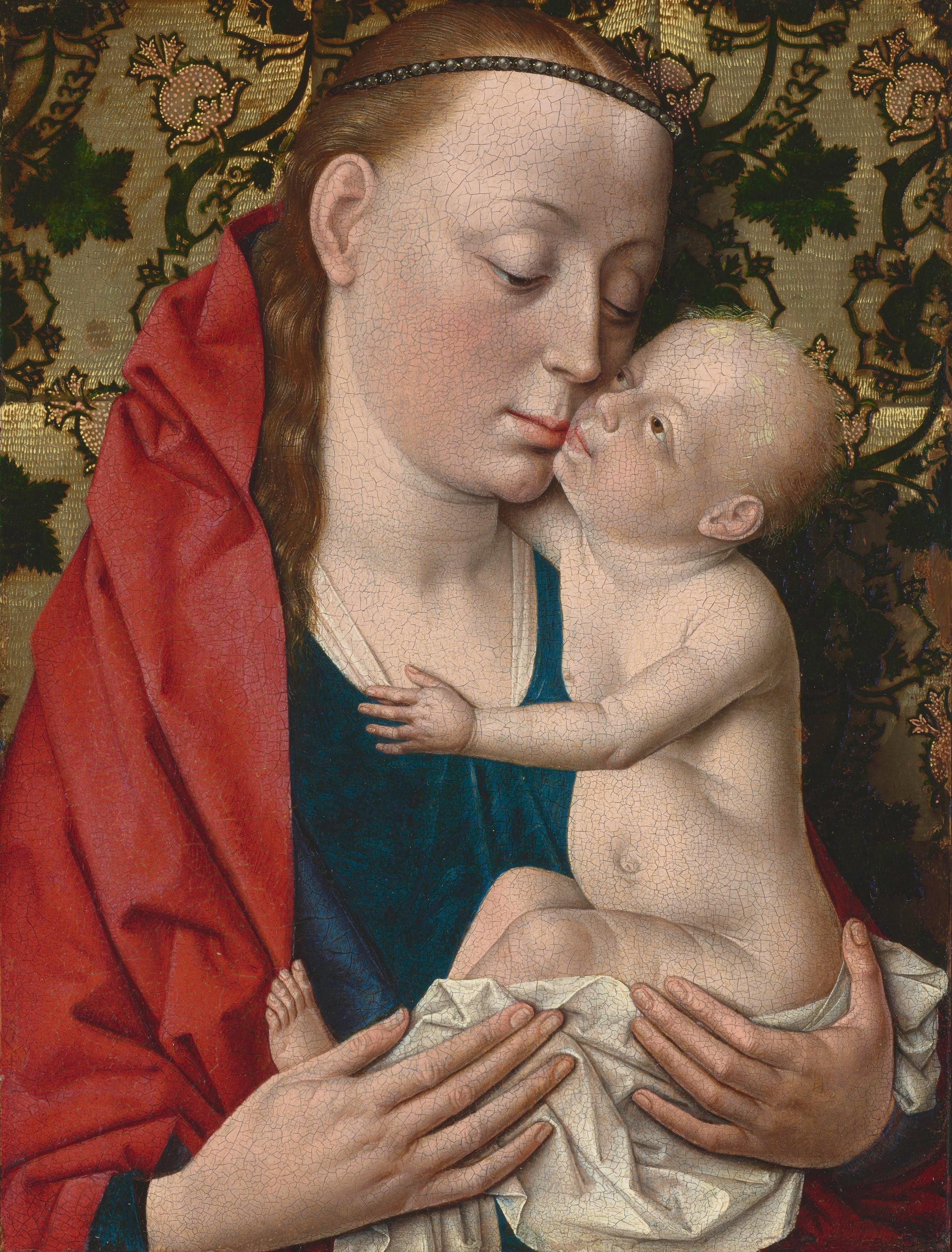 Vierge à l'Enfant - Dirk Bouts image 1 reproduction réalisée par Alpha Reproduction