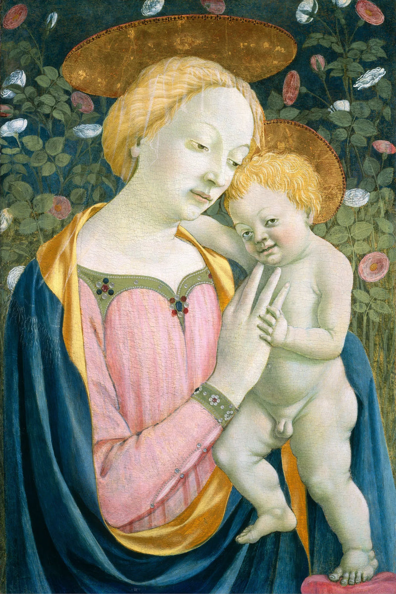 Jungfrau mit Kind - Domenico Veneziano