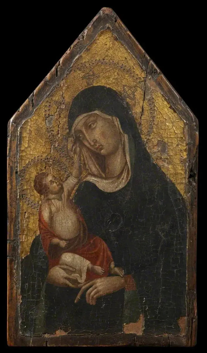 Jungfrau mit Kind - Duccio di Buoninsegna