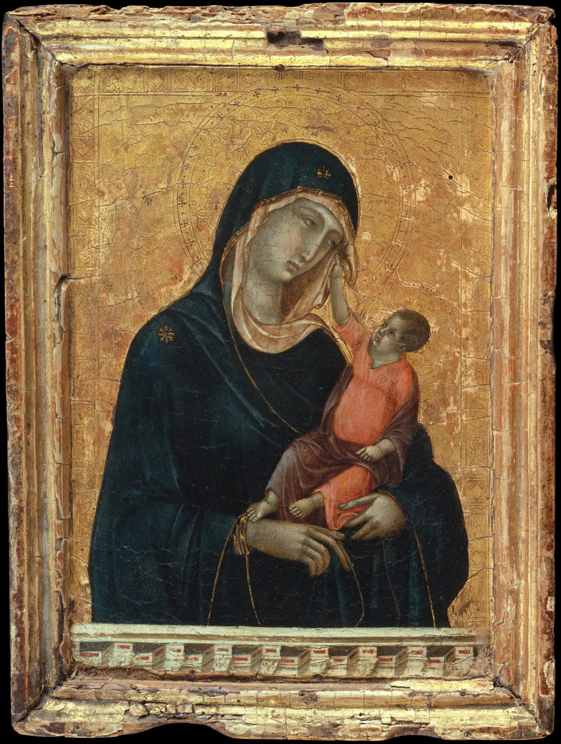 Jungfrau mit Kind - Duccio di Buoninsegna