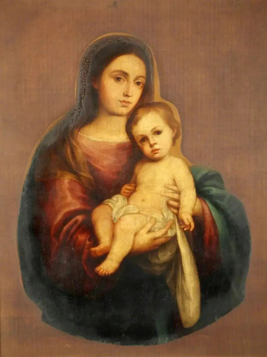 Jungfrau mit Kind in Herrlichkeit - Bartolomé Esteban Murillo