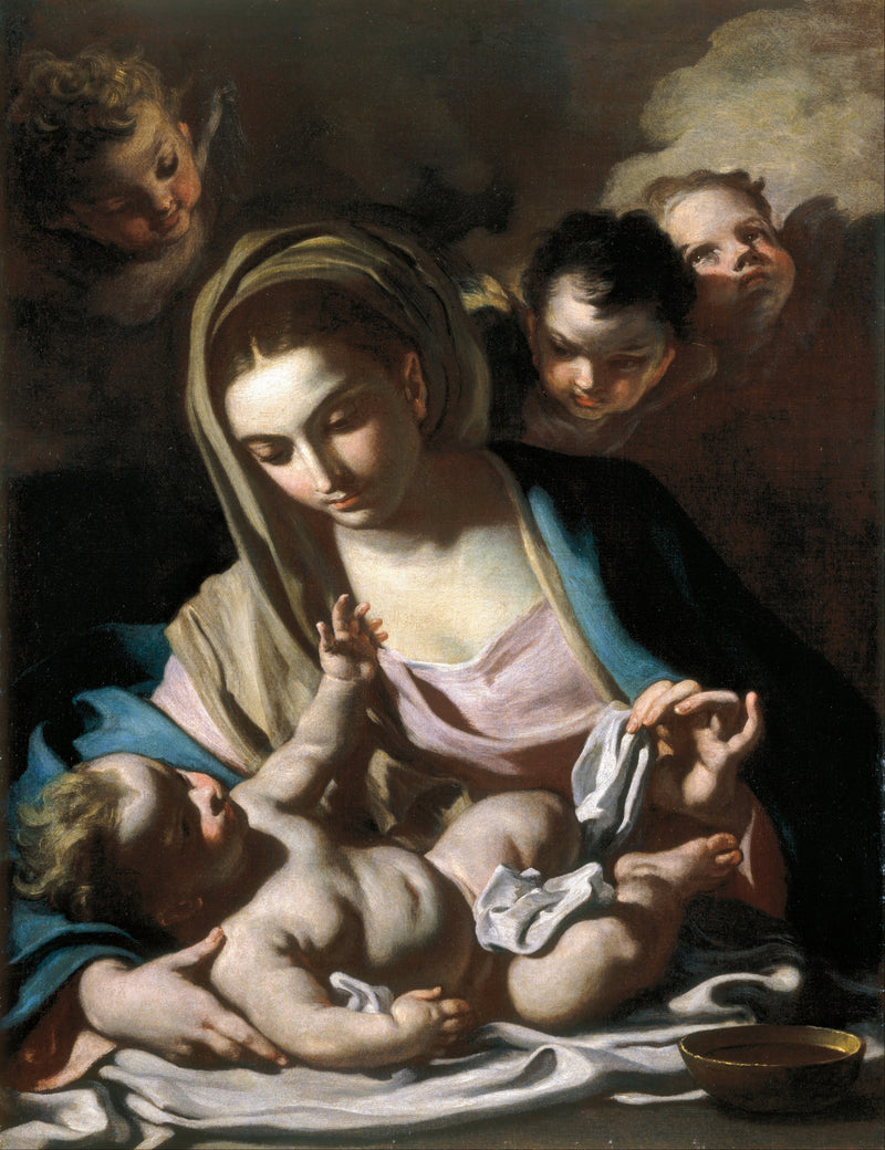 Jungfrau mit Kind - Francesco Solimena
