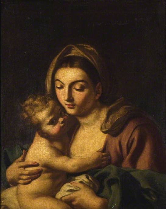 Jungfrau mit Kind - Francesco Solimena