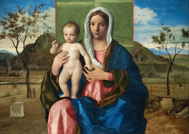 Jungfrau mit Kind - Giovanni Bellini