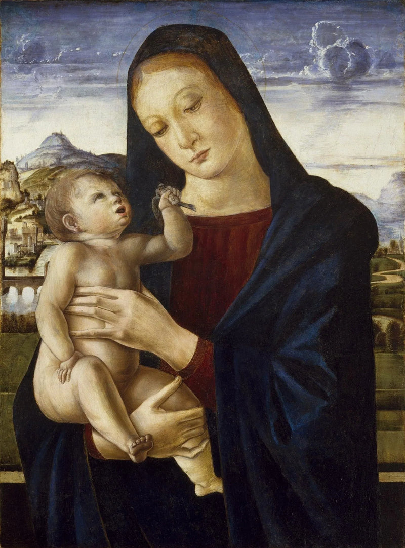 Jungfrau mit Kind - Giovanni Bellini