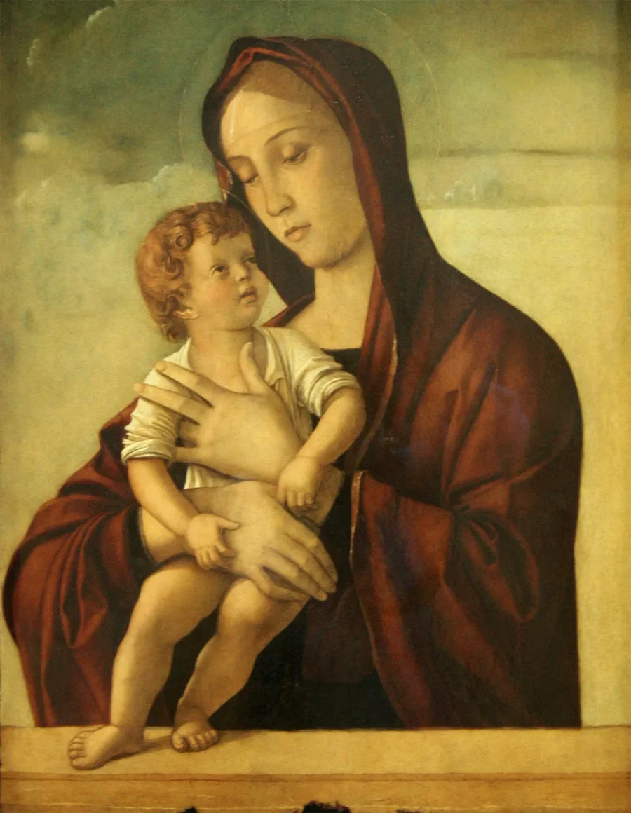 Jungfrau mit Kind - Giovanni Bellini